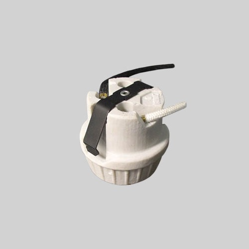 4KV Medium Base Socket Snap In with Leads