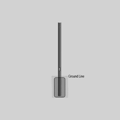 PAR3-HD 3" Aluminum Round Heavy Duty Post