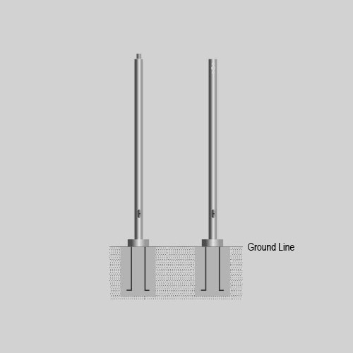 PAS Series Square Aluminum Pole