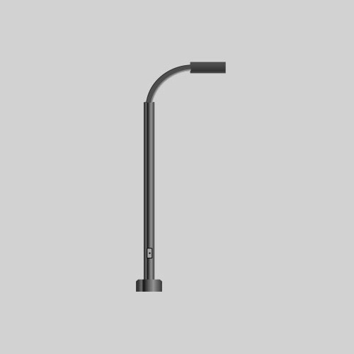 PAT Series Round Aluminum Tennis Pole