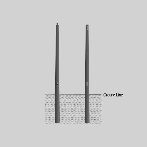 PCST Series Square Tapered Concrete Pole