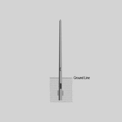 PFRT Round Tapered Fiberglass Pole