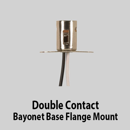 Double-Contact-Bayonet-Base-Flange-Mount