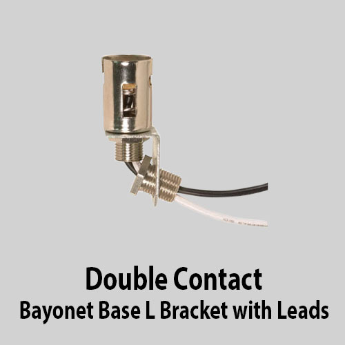 Double-Contact-Bayonet-Base-L-Bracket-with-Leads