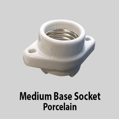Medium-Base-Socket-Porcelain
