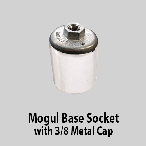 Mogul-Base-Socket-with-3-8-Metal-Cap