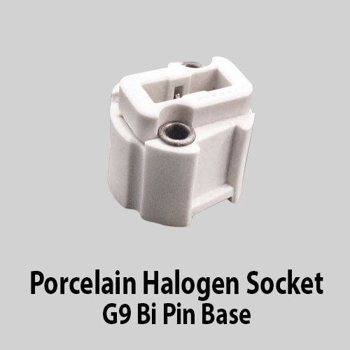 Porcelain-Halogen-Socket-G9-Bi-Pin-Base