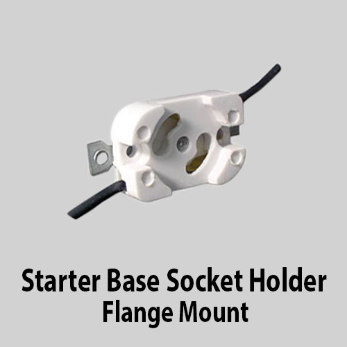 STARTER-BASE-SOCKET-HOLDER-FLANGE-MOUNT